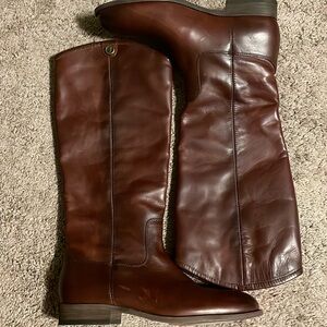 FRYE AND CO. Brown Heeled Boots